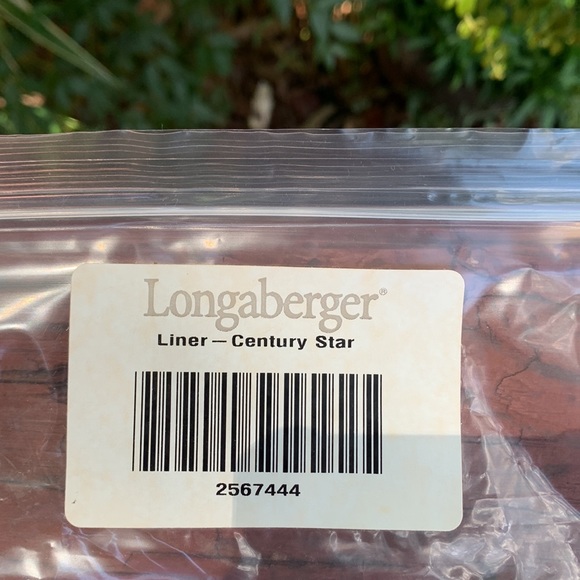 Longaberger Century Celebration Cheers Basket, 7 1/2 L x 4” W x 3 1/2 H